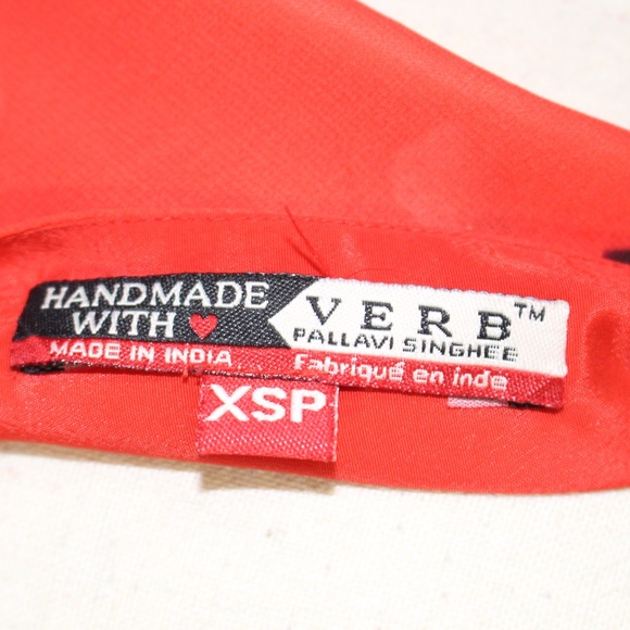 🎉 HP 🎉 Anthropologie Verb by Pallavi Singhee Floral dress - Picture 8 of 13